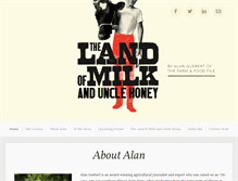 Tablet Screenshot of farmandfoodfile.com